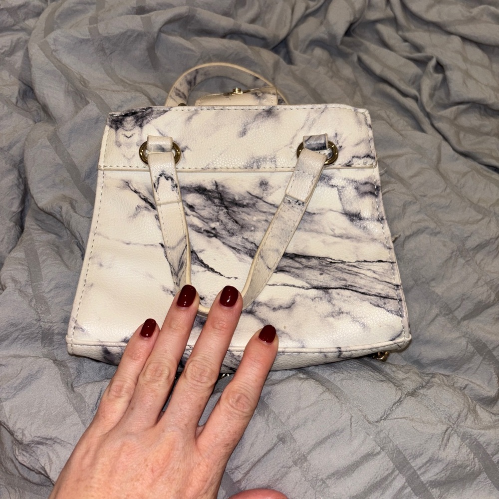 Marble Pattern Women's small Handbag